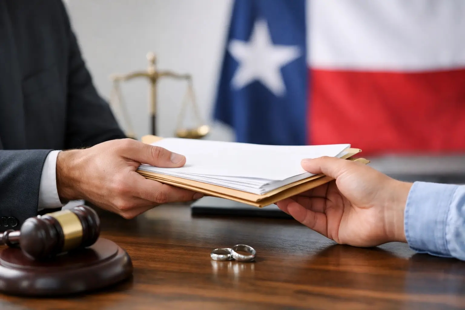 How to Serve Divorce Papers in Texas
