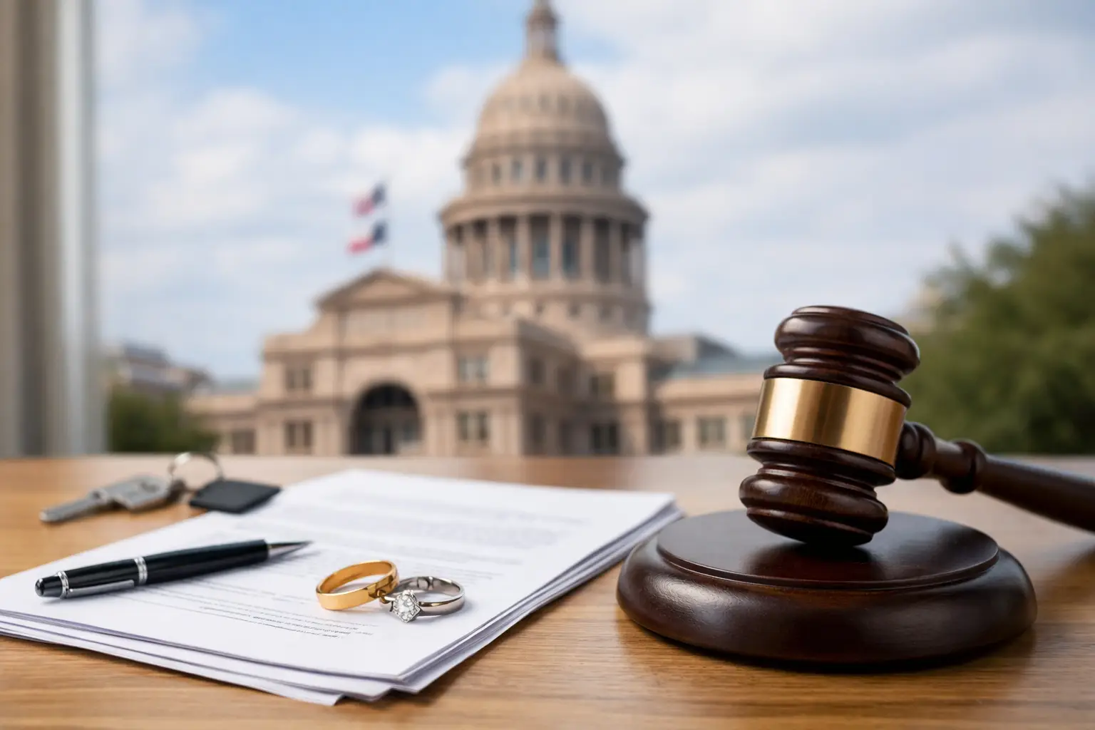 What Happens After Divorce Papers Are Filed in Texas