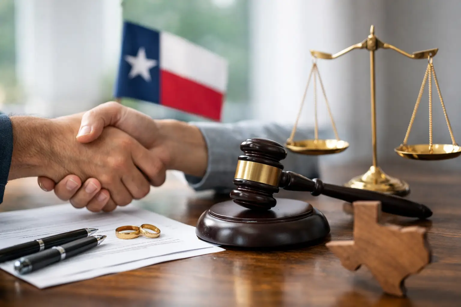 Agreed Divorce Settlement Terms in Texas